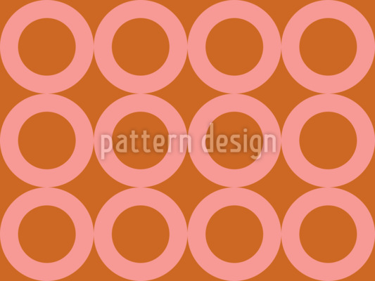 Cadena redonda Estampado Vectorial Sin Costura