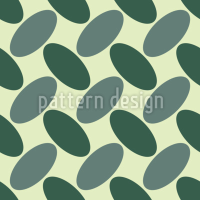 Grelha oval Design de padr&atilde;o vetorial sem costura