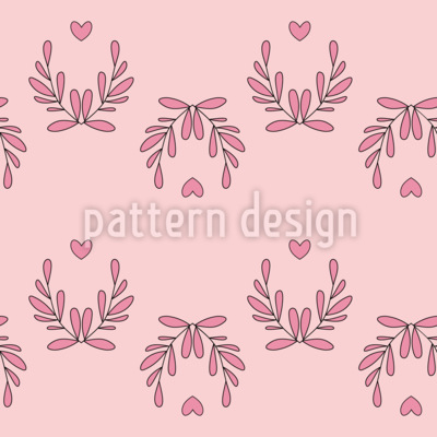 Elegante Blush-Blumenkomposition Nahtloses Vektormuster