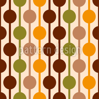 Puntos colgantes  Estampado Vectorial Sin Costura