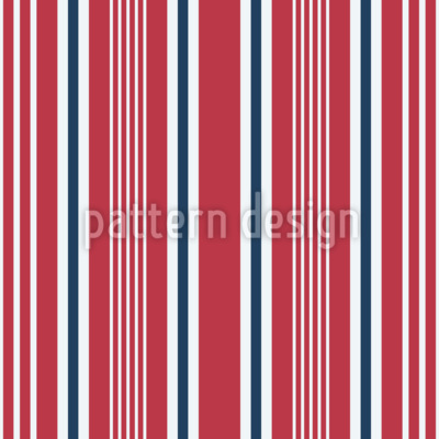 Nautische Retro-Streifen Nahtloses Vektormuster