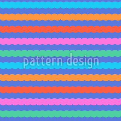Rayure en corde color&eacute;e Motif Vectoriel Sans Couture
