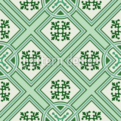 Ye Olde Linoleumi Saumaton vektorikuvion suunnittelu