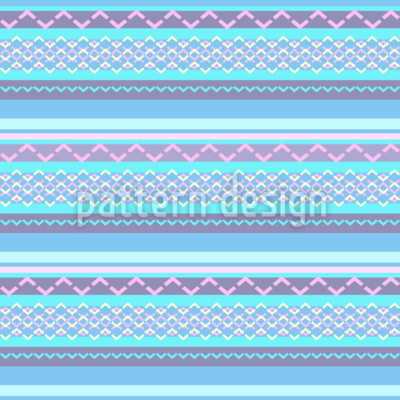 Lignes pastel calmes Motif Vectoriel Sans Couture