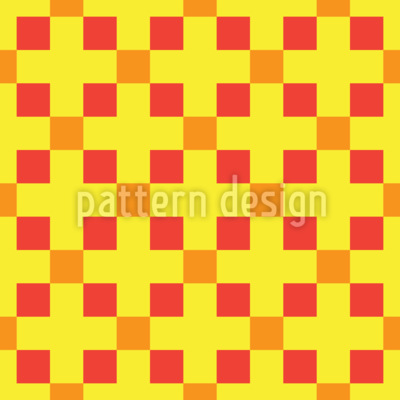 Cuadrados escalonados Estampado Vectorial Sin Costura