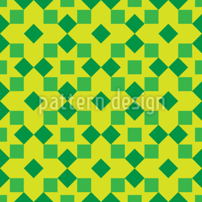 Cuadrados de primavera Estampado Vectorial Sin Costura