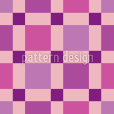 Quadratische Rasteranordnung Nahtloses Vektormuster