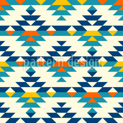 Diamants azt&egrave;ques estivaux Motif Vectoriel Sans Couture