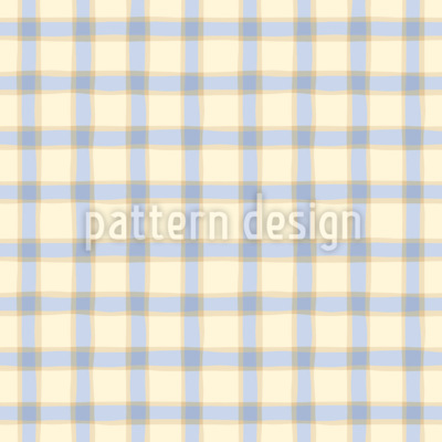 Cottagecore Gingham Checker Saumaton vektorikuvion suunnittelu