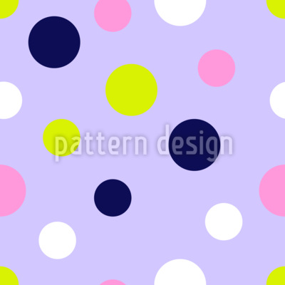 Salpicaduras de puntos Estampado Vectorial Sin Costura