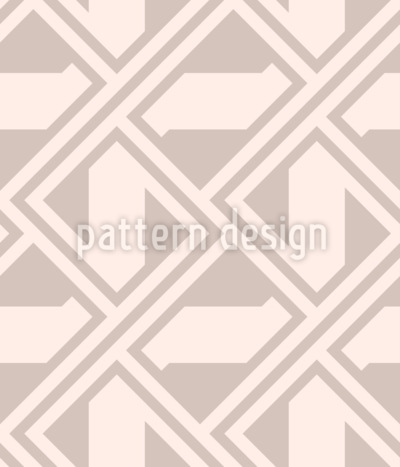 Winding Line Geometric Seamless Vector Pattern Design