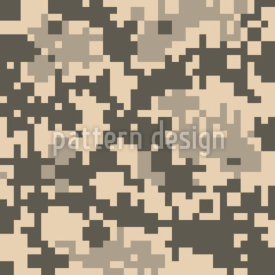 Camuflaje pixelado Estampado Vectorial Sin Costura
