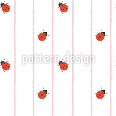 Mariquitas rastreras Estampado Vectorial Sin Costura
