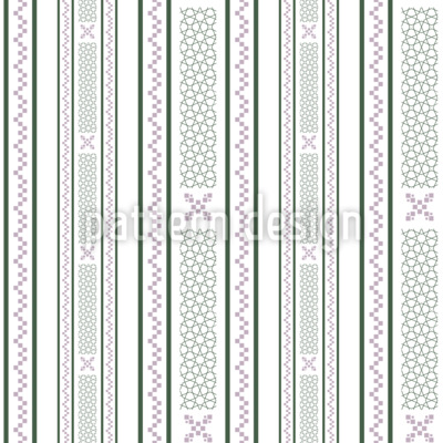 Geometric Stripes Seamless Vector Pattern Design