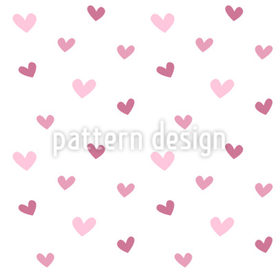 Vol hartjes Naadloos vectorpatroon ontwerp