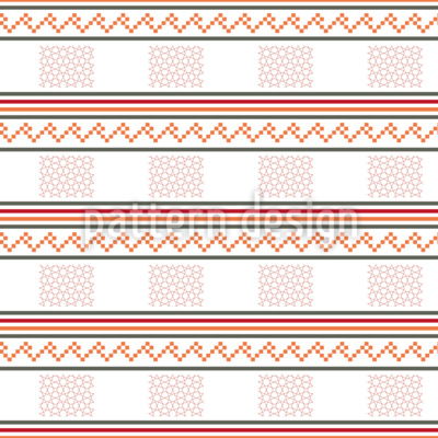 Calm Geometric Stripes  Seamless Vector Pattern Design