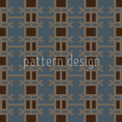 Treillis rustique  Motif Vectoriel Sans Couture