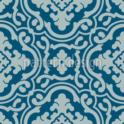 Middelhavs Quatrefoil S&oslash;ml&oslash;s vektorm&oslash;nsterdesign
