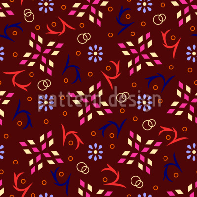Illustrations g&eacute;niales Motif Vectoriel Sans Couture