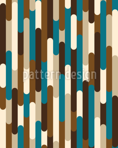 Retro Randig Mosaik S&ouml;ml&ouml;s vektorm&ouml;nsterdesign