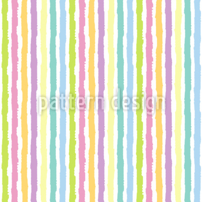 Pastellfarbene Regenbogenstreifen Nahtloses Vektormuster