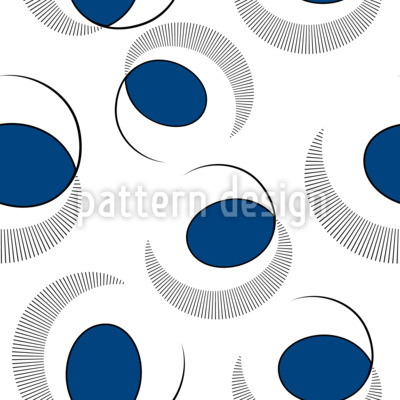 Abstract Shape Combination Seamless Vector Pattern Design