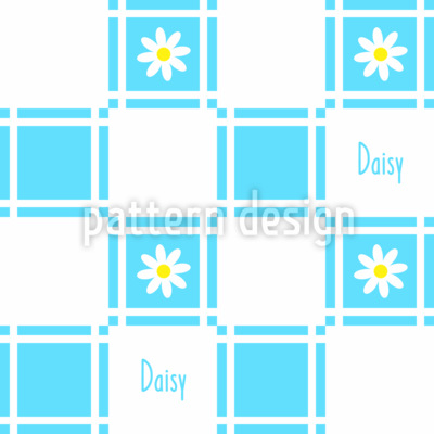 Daisy Days Motif Vectoriel Sans Couture