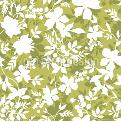 R&ecirc;ve de jardin Motif Vectoriel Sans Couture