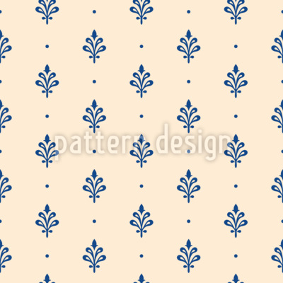 Raminhos de chal&eacute; Design de padr&atilde;o vetorial sem costura