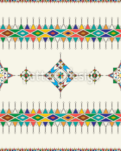 Al-Qat al-Asiri Bordure S&oslash;ml&oslash;s vektorm&oslash;nsterdesign