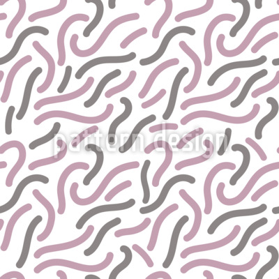 Sea of Squiggles Seamless Vector Pattern Design