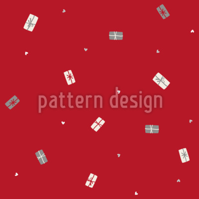 Gifts from the Heart Seamless Vector Pattern Design