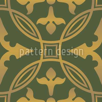 Ecclesiastic Circles Seamless Vector Pattern Design