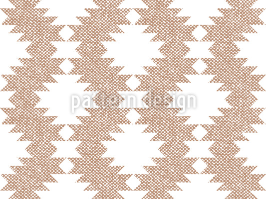 Textured Aztec Diamonds Seamless Vector Pattern Design