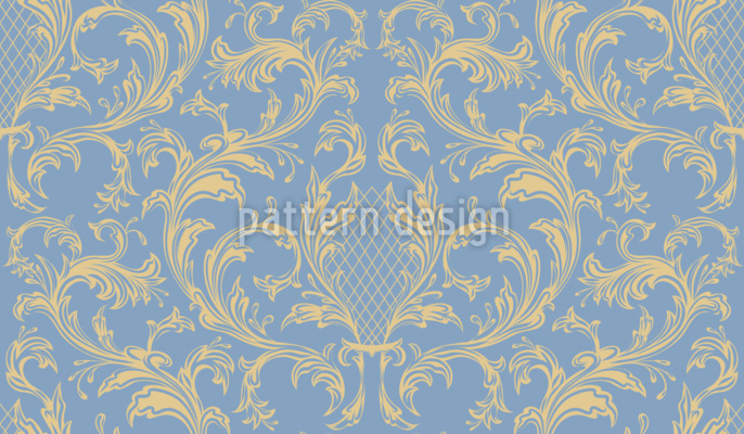 Rococo Mood Seamless Vector Pattern Design