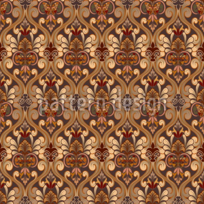 &Eacute;l&eacute;gance victorienne Motif Vectoriel Sans Couture