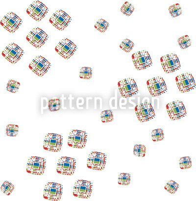 Blocchi Tinti disegni vettoriali senza cuciture