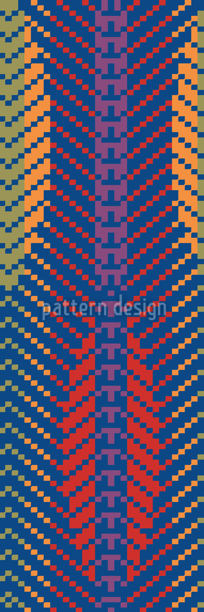 Pluma Design de padr&atilde;o vetorial sem costura