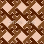 Vinkelväv Sömlös vektormönsterdesign