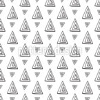 Formas triangulares abstractas Estampado Vectorial Sin Costura