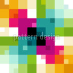 Pixel Party Seamless Vector Pattern Design