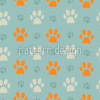 Patas pastel Estampado Vectorial Sin Costura