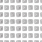 Formas cuadradas abstractas Estampado Vectorial Sin Costura
