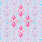 Vidrio de chicle Estampado Vectorial Sin Costura