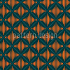 Sonido naranja Estampado Vectorial Sin Costura