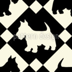 Terrier Tile 无缝矢量模式设计