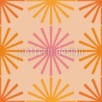 Fresas de colores Estampado Vectorial Sin Costura
