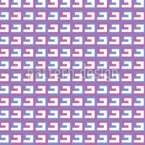 Ondas de píxeles Estampado Vectorial Sin Costura