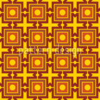 Sunburst-geometri Sømløs design med vektor