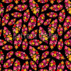 Abondance florale Motif Vectoriel Sans Couture